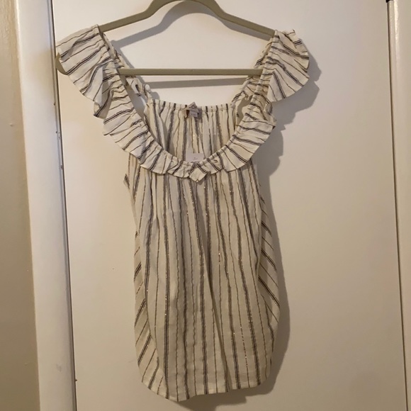 NWT Loft Ruffle Tank - Picture 3 of 7